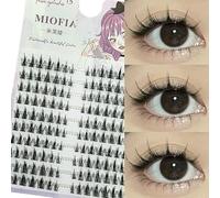 1/box 120 Bundles Mink False Eyelashe Natural Russian 3D Individual Eyelash extension cluster makeup tool wholesale lashes