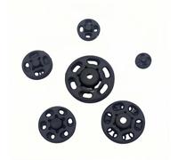 1 Box/15 Set Invisible Small Plastic Snap Buttons Sew-on Snap Buttons Press Button for Sewing Clothing