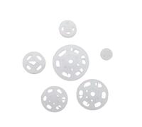 1 Box/15 Set Invisible Small Plastic Snap Buttons Sew-on Snap Buttons Press Button for Sewing Clothing