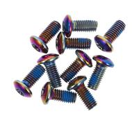 1 Box Brake Pad Screws for Front and Rear Disc Brakes, Titanium Steel | Easy Installation, Corrosion Resistance, Wide Compatibility, for Bicycles, E-bikes, Bmx, Hybrid Bikes