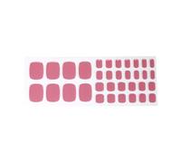1 Box Gel Nails Stickers Strips Set Easy Application Decals Tone Adhesive Patches Beauty Essential for Toes Stylish Trends