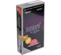 1 Box Juicy Jays Superfine 1 1/4 Rolling Papers - Black Berrylicious Flavored - 24 Packs / 1 Full Box by Juicy Jays