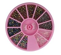 1 Box Mixed Colour Nail Art Glitter Acrylic Irregular Beads DIY Manicure Decor Pink Professional process