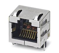 1 Box of 1 - Phoenix Contact VS-08-BU Series Female RJ45 Connector, Cat6a, STP S