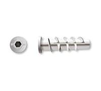 1 Box of 50 - DeWALT Screw Anchor, 12mm fixing hole diameter