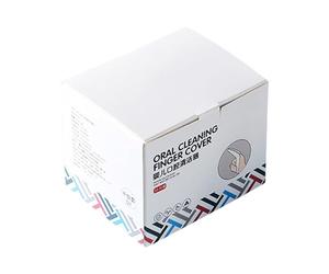 1 Box Single Time Use Baby Teeth Cleaning Finger Sleeves from Non-Frame Fabric for 0-24 Months Comfortable Infant Oral Care After Feeding Tongue Care for Infants