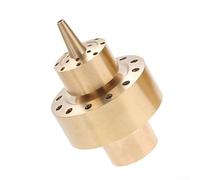 1" Brass DN25 Fountain Nozzle, Column Multi Direction Jet Fountain Nozzle, Beautiful Visual Effects, For Garden Ponds, Courtyard Fountains