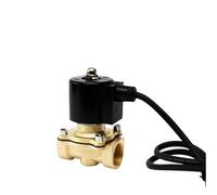 1" Brass Waterproof Fountain Solenoid Valve Semi Direct Acting(110VAC_CLOSED)