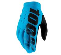 100percent Brisker Off-road Gloves Blue L / Short Men