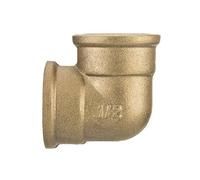 1" BSP Thread Pipe Connection Elbow Female x Female Screwed Fittings Iron Cast Brass