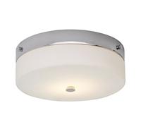 Polished Chrome Led Flush Light For Low Ceilings - Gx53 9W Bulb