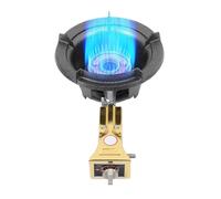 1 Burner Commercial Gas Stove,25 KW Table Stove For LPG,Knob And With Automatic Flame Protection For Restaurant Food Stall Outdoor Camping(Gold,30cm)