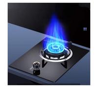 1 Burner Gas Stove,5.2KW Portable Camping Stove,Auto-Ignition Tempered Glass Top,NG/LPG Compatible for Outdoor Cooking and Emergency(NG)