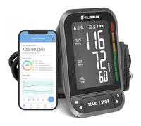 1 By One Bluetooth Arm Blood Pressure Monitor, Black