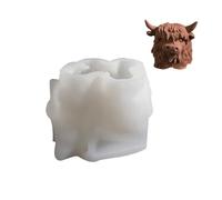 1. Cattle Head Silicone Mold for Soap Epoxy Resin Easy Demolding Home Decor Statue Figurine Food Grade Silicone Molds