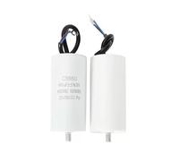 1×CBB60 60UF 450 V Motor gear capacitor, voltage, suitable for starting water pumps, washing machines and air pumps, with cables and screws. cavi e viti.