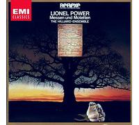 1-CD LIONEL POWER - MESSEN UND MOTETTEN - THE HILLIARD-ENSEMBLE / PAUL HILLIER