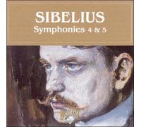 1-CD SIBELIUS - SYMPHONIES 4 & 5 - BERLINER SINFONIE ORCHESTER / KURT SANDERLING