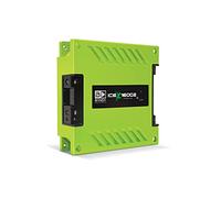 1-Ch. Vehicle Audio Bass Amplifier - 1900W High-Powered Mono Bass Amp w/Subsonic Filter and Low Pass Filter Stable at 2 ohms, LED Indicators, Sound Specialization, Green - BANDA ICEX1600.2GREEN