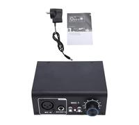 1 Channel Mic Preamp, Quiet Cloud Lifter Boost Microphone Amplifier for Home Studios Professional Recording Dynamic Condenser Microphones