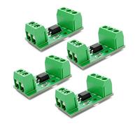 1 Channel PC817 Optocoupler Isolation Module, 12V Photoelectric Isolator Signal Board for Anti Interference - 4 Pcs