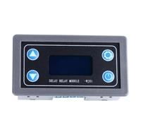 1 Channel Relay Module, 6-30V Delay Power Off Timing Circuit Switch, High Low Level Trigger Cycle Timer Relay Board for Electrical Equipment Control