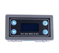 1 Channel Relay Module Programmable Delay Timer Switch with LCD Display for Home Automation Industrial Control ABS Housing 6 30V DC AC