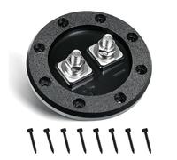 1 Channel Speaker Box Terminal Compatible with SMD Heavy Duty Speaker, Cutting Diameter: 2.75 in, Outer Diameter: 3.75 in, 5/16 in Stainless Bolt