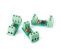 1 Channel Way Optocoupler Isolation Module PC817 EL817 3V-5V 12V 24V Photoelectric Isolator Rail Holder PLC Drive Motor Board-12V