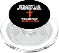 1 Chronicles 16:31 Bible Verses Scripture PopSockets PopGrip for MagSafe