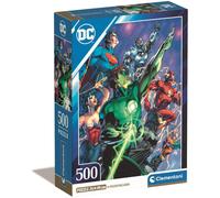 #1 Clementoni HQC DC Comics Compact Box 500-Piece Puzzle Durable and Fun Game