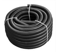 1 Coil of 30m Corrugated Pipe 1" (25mm) - Flexible Ribbed Hose for Ponds, Water Pumps, Aquarium & Garden Irrigation