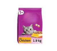 1+ Complete Dry With Chicken 1.9kg - Dry Cat Food Formulated With Balanced Minerals To Support Lower Urinary Tract Health. Cat Food With Vitamin A Essential For A Strong And Clear Vision