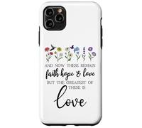 1 Corinthians 13:13 Bible Verse Christian Faith Hope Love Case for iPhone 11 Pro Max