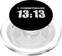 1 Corinthians 13:13 Faith Hope Love Scripture PopSockets PopGrip for MagSafe