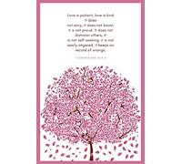1 Corinthians 13:4-5 - Love Tree - Love Notebook - 6"x9" Portable Christian Notebook with Love Based Bible Quotes: Inspirational Gifts for Religious ... of Love: Notebook with Love Bible Quotes