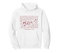 1 Corinthians 13:4-7 Christian Bible Verse Love Pullover Hoodie