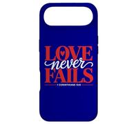 1 Corinthians 13:8 - Love Never Fails Case for iPhone Air