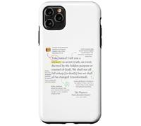 1 Corinthians 15 51 The Rapture Paul's Revealed Mystery Case for iPhone 11 Pro Max