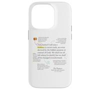 1 Corinthians 15 51 The Rapture Paul's Revealed Mystery Case for iPhone 14 Pro