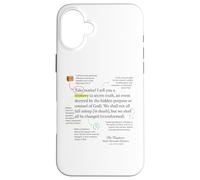 1 Corinthians 15 51 The Rapture Paul's Revealed Mystery Case for iPhone 16 Plus