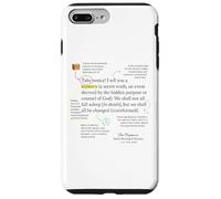 1 Corinthians 15 51 The Rapture Paul's Revealed Mystery Case for iPhone 7 Plus/8 Plus