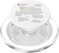 1 Corinthians 15 51 The Rapture Paul's Revealed Mystery PopSockets PopGrip for MagSafe
