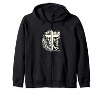 1 Corinthians 16:13 Man of Faith Bible Verse Zip Hoodie