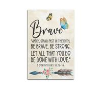 1 Corinthians 16 13 Quote MotivationalCanvas Poster Wall Art Poster for Room Living Room Study Aesthetics And DecorationUnframe-style 12x18inch(30x45cm)