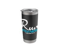 1 Corinthians 9:24-26 - Run with A Purpose Stainless Steel Insulated Tumbler