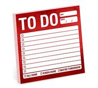 1-Count Knock Knock to Do Metallic Sticky Notes, 3 x 3-Inches
