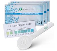 (1 count (Pack of 3)) One Step Thrush & Bacterial Vaginosis (BV) pH Rapid Test Device 3 Kits Self Testing