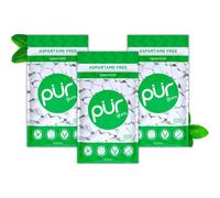 (1 count (Pack of 3)) PUR Gum | Sugar Free Chewing Gum | Made with Xylitol | Vegan, Aspartame Free, Gluten Free & Keto Friendly