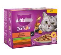 1+ Country Collection in Gravy 12 X 85g - Cat Food Pouches Contain Everything Your Cat Needs to Keep Them Happy and Healthy - Including B Vitamins and Balanced Minerals